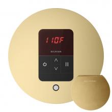 Mr. Steam Canada MSITEMPORD-SB - iTempo Round Steam Shower Control in Satin Brass