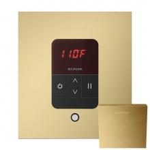 Mr. Steam Canada MSITEMPOSQ-SB - iTempo Square Steam Shower Control in Satin Brass