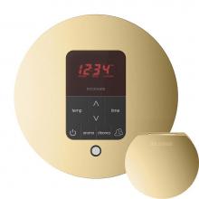 Mr. Steam Canada MSITPLUSRD-PB - iTempo Plus Round Steam Shower Control in Polished Brass