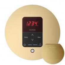 Mr. Steam Canada MSITPLUSRD-SB - iTempo Plus Round Steam Shower Control in Satin Brass