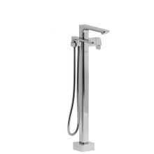 Riobel Canada EQ39C-EX - 2-way Type T (thermostatic) coaxial floor-mount tub filler with hand shower