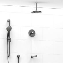 Riobel Canada KIT#1345C-6-SPEX - Type T/P (thermostatic/pressure balance) 1/2'' coaxial 3-way system with hand shower rai