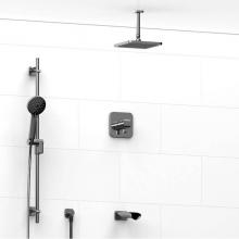 Riobel Canada KIT#1345SAC-6-EX - Type T/P (thermostatic/pressure balance) 1/2'' coaxial 3-way system with hand shower rai