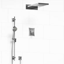 Riobel Canada KIT#2745EFC - Type T/P (thermostatic/pressure balance) 1/2'' coaxial 3-way system with hand shower rai