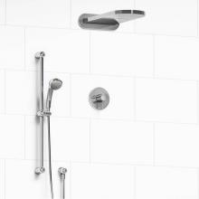 Riobel Canada KIT#2745GNC - Type T/P (thermostatic/pressure balance) 1/2'' coaxial 3-way system with hand shower rai