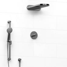 Riobel Canada KIT#2745GSC-EX - Type T/P (thermostatic/pressure balance)  1/2'' coaxial 3-way system with hand shower ra