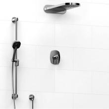 Riobel Canada KIT#2745VYC-SPEX - Type T/P (thermostatic/pressure balance) 1/2'' coaxial 3-way system with hand shower rai