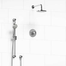 Riobel Canada KIT#323EDTMC-EX - Type T/P (thermostatic/pressure balance) 1/2'' coaxial 2-way system with hand shower and