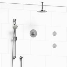 Riobel Canada KIT#3545CSTMC-6 - Type T/P (thermostatic/pressure balance) 1/2'' coaxial 3-way system, hand shower rail, e