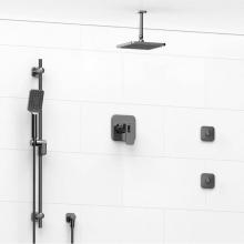 Riobel Canada KIT#3545EQC-6-SPEX - Type T/P (thermostatic/pressure balance) 1/2'' coaxial 3-way system, hand shower rail, e