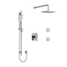 Riobel Canada KIT#3545FRC-SPEX - Type T/P (thermostatic/pressure balance)  1/2'' coaxial 3-way system, hand shower rail,