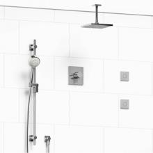 Riobel Canada KIT#3545PATQC-6 - Type T/P (thermostatic/pressure balance) 1/2'' coaxial 3-way system, hand shower rail, e