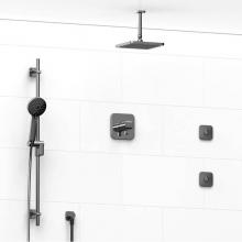 Riobel Canada KIT#3545SAC-6-EX - Type T/P (thermostatic/pressure balance) 1/2'' coaxial 3-way system, hand shower rail, e