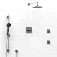 Riobel Canada KIT#3545SAC-SPEX - Type T/P (thermostatic/pressure balance) 1/2'' coaxial 3-way system, hand shower rail, e