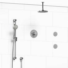 Riobel Canada KIT#3545SYTMC-6 - Type T/P (thermostatic/pressure balance) 1/2'' coaxial 3-way system, hand shower rail, e