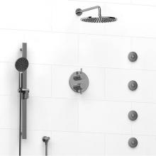 Riobel Canada KIT#483PXTMC - Type T/P (thermostatic/pressure balance) 3/4'' double coaxial system with hand shower ra