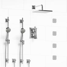 Riobel Canada KIT#783EFC - Type T/P (thermostatic/pressure balance) 3/4'' double coaxial system with 2 hand shower