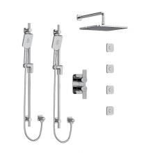 Riobel Canada KIT#783FRC - Type T/P (thermostatic/pressure balance)  3/4'' double coaxial system with 2 hand shower