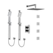 Riobel Canada KIT#783USC - Type T/P (thermostatic/pressure balance)  3/4'' double coaxial system with 2 hand shower