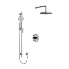 Riobel Canada KIT323MMRDLC-6 - Type T/P (thermostatic/pressure balance) 1/2'' coaxial 2-way system with hand shower and