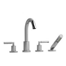 Riobel Canada SY12LC - 4-piece deck-mount tub filler with hand shower