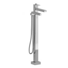 Riobel Canada US39C-SPEX - 2-way Type T (thermostatic) coaxial floor-mount tub filler with hand shower