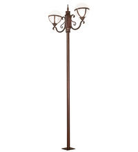 2nd Avenue Designs White 238671 - 120" High Bola Tavern Street Lamp