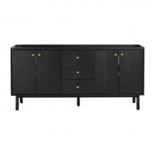 Avanity ADELE-V72-BK - Avanity Adele 72 in. Vanity Only in Black Oak finish