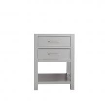 Avanity BROOKS-V24-CG - Avanity Brooks 24 in. Vanity Only in Chilled Gray finish