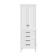 Avanity MADISON-LT24-WT - Avanity Madison 24 in. Linen Tower in White finish