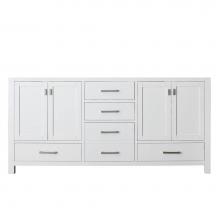 Avanity MODERO-V72-WT - Avanity Modero 72 in. Vanity Only in White finish