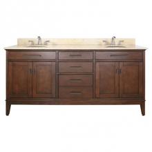 Avanity MADISON-V72-TO - Avanity Madison 72 in. Vanity Only in Tobacco finish