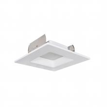 Nora NOXAC-43627WW/HL - 4" AC Onyx Square LED Retrofit Reflector, 1000lm / 14.5W, 2700K, White Finish