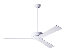 Modern Fan Co. ALT-GW-52-AL-NL-002 - Altus Fan; Gloss White Finish; 52" Aluminum Blades; No Light; Fan Speed and Light Control (3-wir