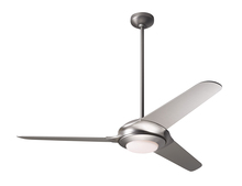 Modern Fan Co. FLO-MN-52-NK-372-002 - Flow Fan; Matte Nickel Finish; 52" Nickel Blades; 20W LED; Fan Speed and Light Control (3-wire)