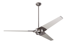 Modern Fan Co. TOR-BN-62-NK-NL-002 - Torsion Fan; Bright Nickel Finish; 62" Nickel Blades; No Light; Fan Speed and Light Control (3-w