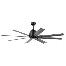 Kichler Lighting 310265SBK - 65 Inch Breda Fan