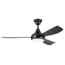 Kichler Lighting 310354SBK - 54 Inch Ample Fan