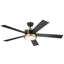 Kichler Lighting 330045SBK - 56 Inch Salvo Fan