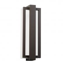 Kichler Lighting 49434AZ - Sedo 18.25'' LED Outdoor Wall Light with Clear Polycarbonate Diffuser in Architectural B