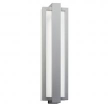 Kichler Lighting 49435PL - Sedo 24.25'' LED Outdoor Wall Light with Clear Polycarbonate Diffuser in Platinum