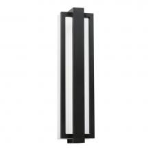 Kichler Lighting 49435SBK - Sedo 24.25'' LED Outdoor Wall Light with Clear Polycarbonate Diffuser in Satin Black