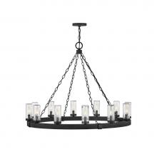 Hinkley Lighting 29207BK - Large Single Tier