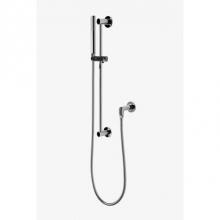 Waterworks Studio 05-96119-87209 - Flyte Handshower On Bar with Metal Handle in Nickel, 2.0gpm