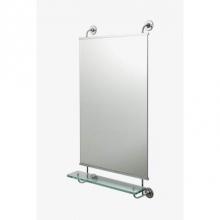 Waterworks Studio 21-66663-14335 - Highgate Wall Mounted Stationary Mirror 20 1/2x40x8  in Chrome