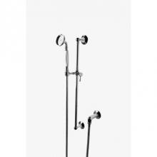 Waterworks Studio 05-93555-25607 - Highgate Handshower On Bar with White Handle in Nickel, 1.75gpm