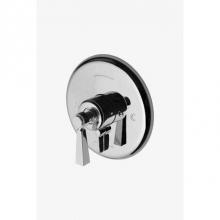 Waterworks Studio 05-89356-88754 - Roadster Pressure Balance with Diverter Trim with Metal Lever Handle in Chrome