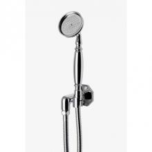 Waterworks Studio 05-38130-64576 - Roadster Handshower On Hook with Metal Handle in Nickel, 1.75gpm