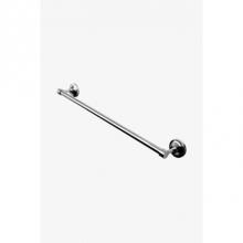 Waterworks Studio 22-11512-40215 - Transit 24  Single Metal Towel Bar in Unlacquered Brass