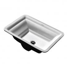 Avenue 14-031A-W - Rectangular Undermount Decorative Design Sink, 21.5''W x 14.5''D x 8.25'&